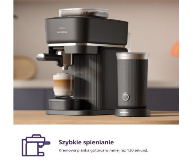 Philips BAR311/60 BARISTINA MILK FROTHER BLACK GREY - 1515845 - zdjęcie 8